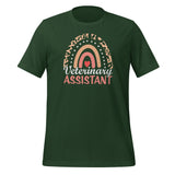 Veterinary Assistant Rainbow Unisex T-shirt-I love Veterinary
