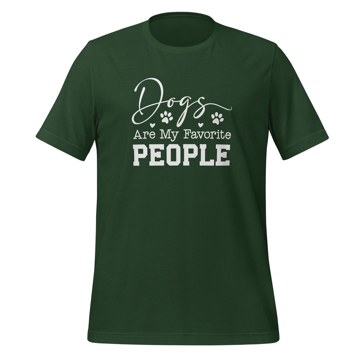 Dogs Are My Favorite People Unisex T-shirt-I love Veterinary