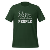 Dogs Are My Favorite People Unisex T-shirt-I love Veterinary