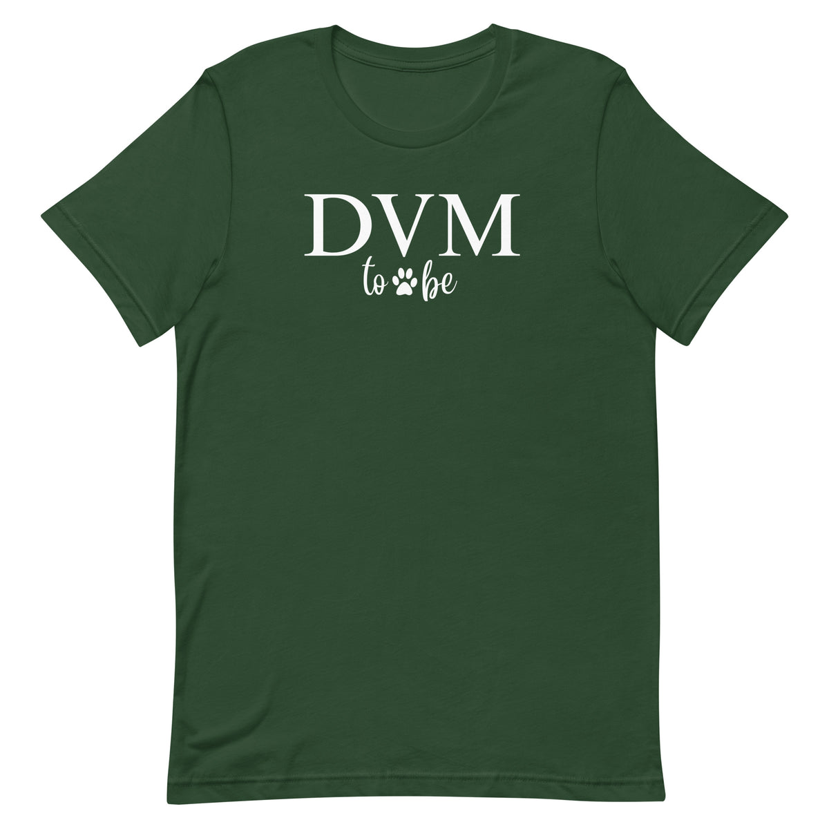 DVM to be Unisex T-shirt-I love Veterinary