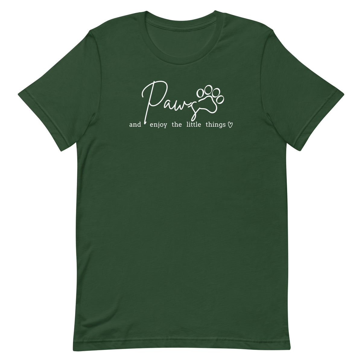 Paws and enjoy the little things Unisex T-shirt-I love Veterinary