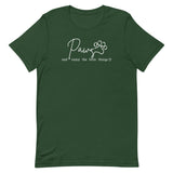Paws and enjoy the little things Unisex T-shirt-I love Veterinary