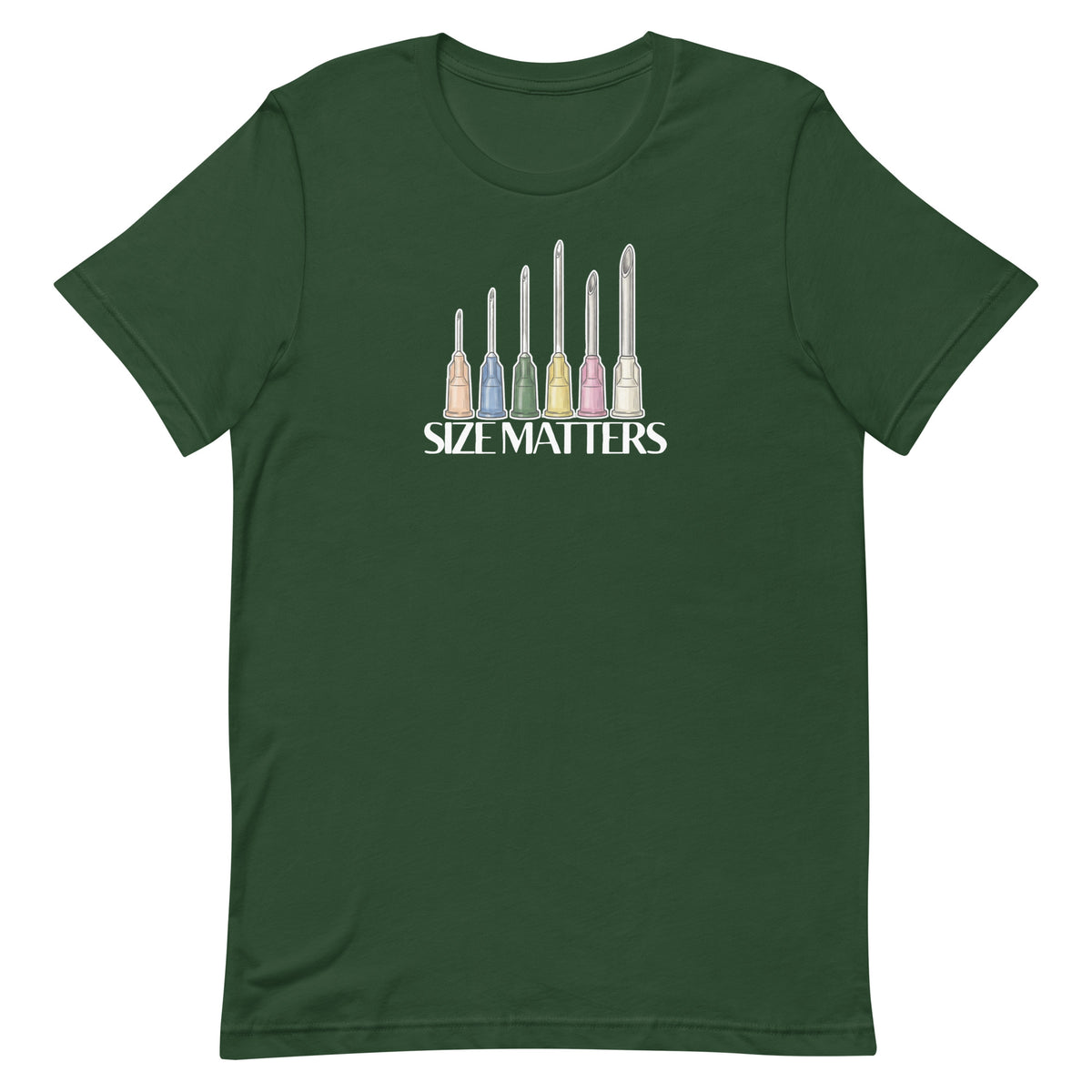 Size matters Unisex T-shirt-I love Veterinary