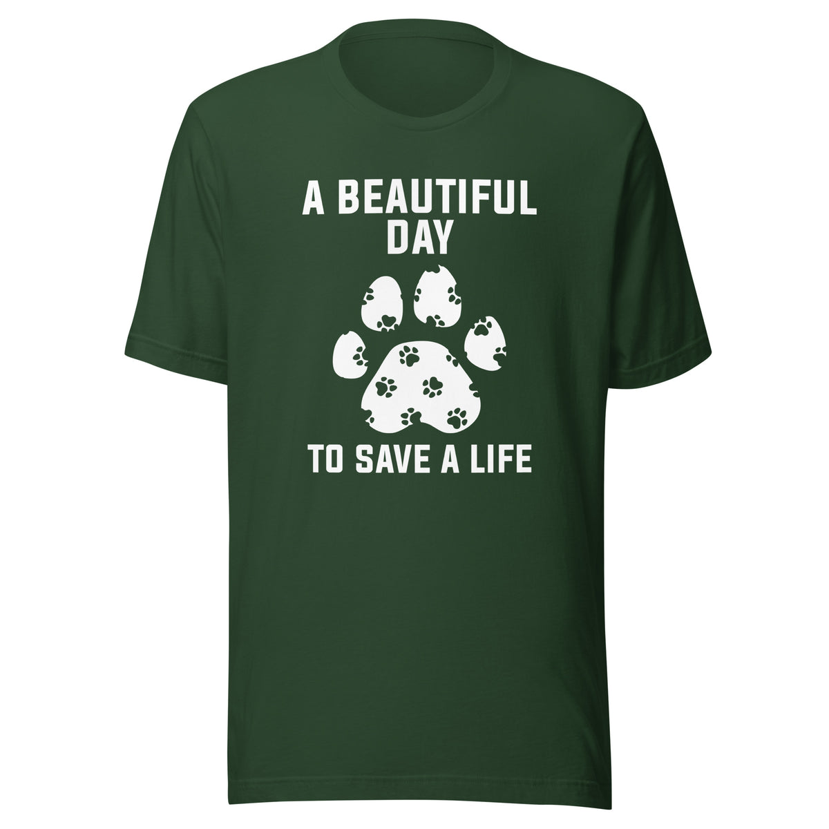 NOMV A beautiful day to save a life Unisex t-shirt