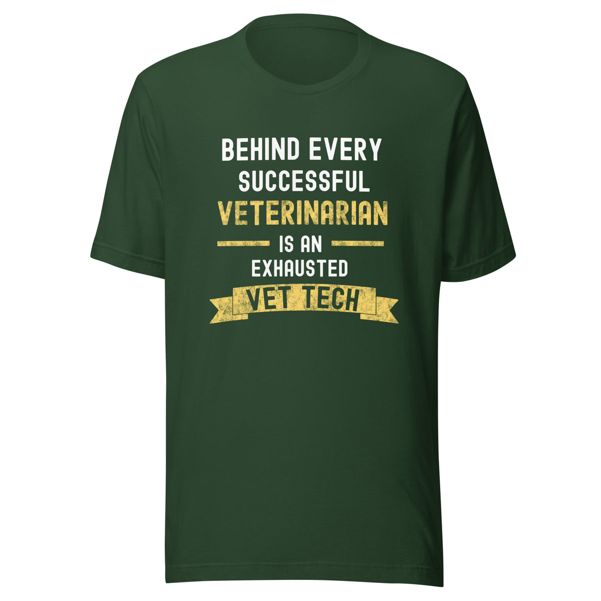 Successful Vet, Exhausted Vet Tech Unisex T-shirt