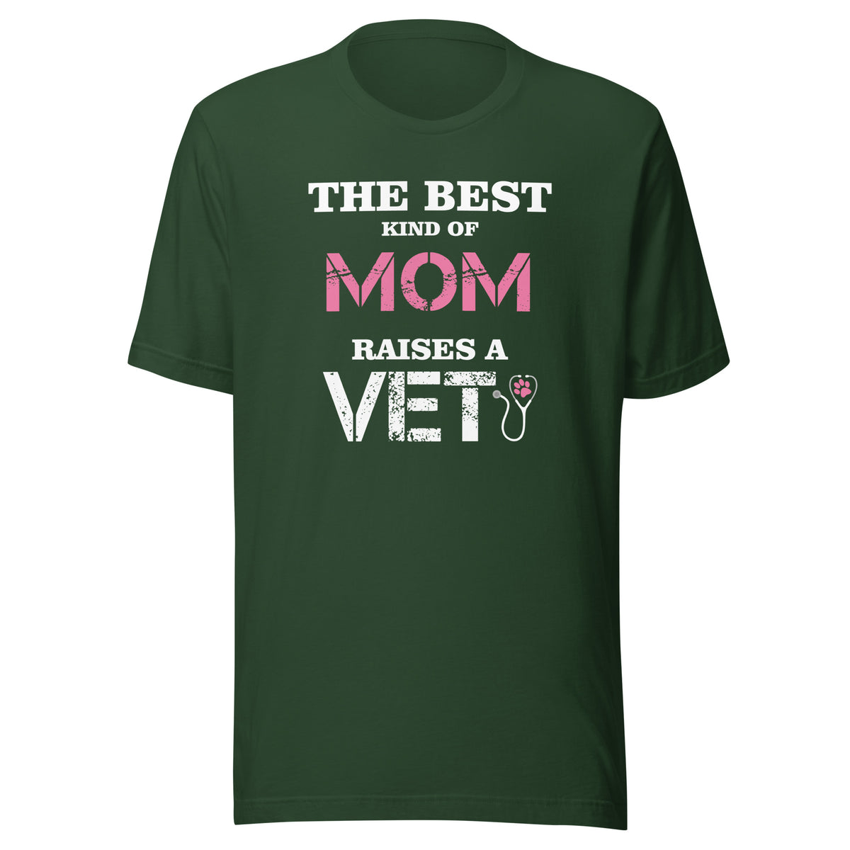 The best kind of Mom raises a Veterinarian Unisex T-shirt