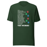 I am a... Vet nurse Unisex T-shirt