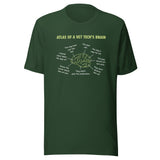 Atlas of a Vet Tech's Brain Unisex T-shirt