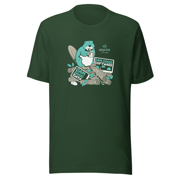 ezyVet Beaver Unisex T-shirt