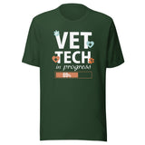 Vet Tech - In Progress Unisex t-shirt