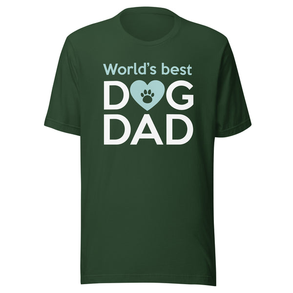 World's best dog dad Unisex T-shirt