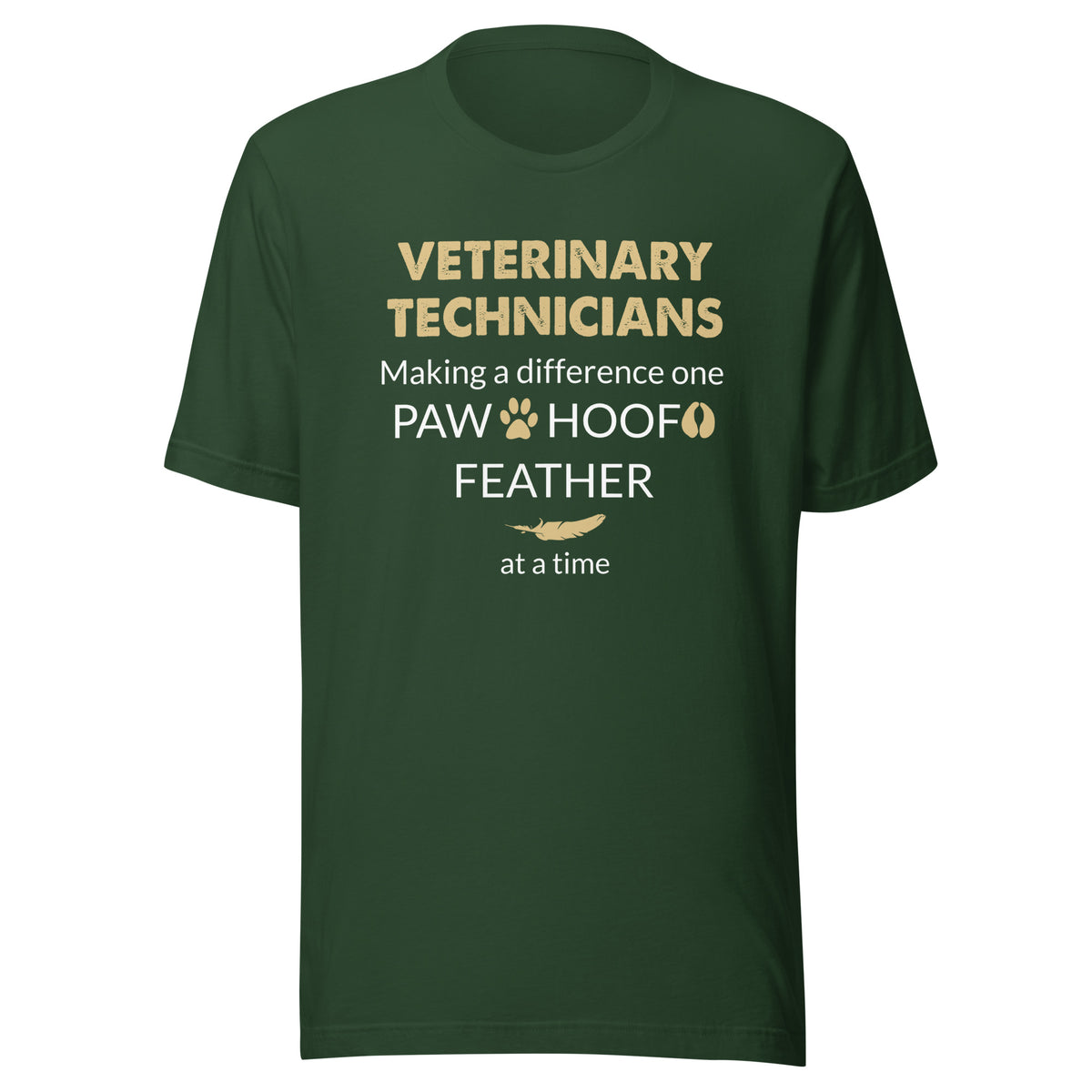 Vet Tech - Making a Difference  Unisex T-shirt
