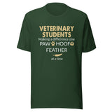 Vet Student - Making a Difference  Unisex T-shirt