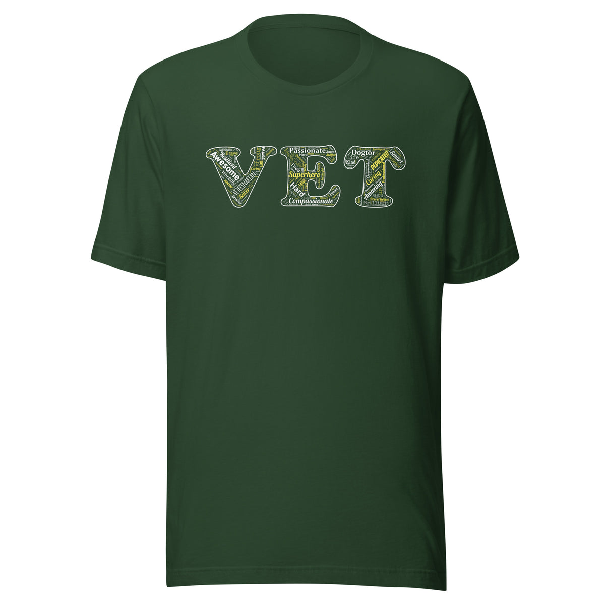 Vet Typography Unisex T-Shirt