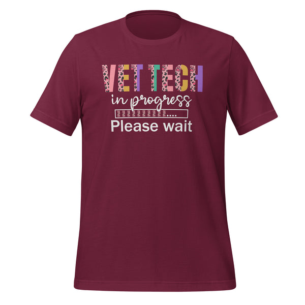 Vet Tech in Progress... Unisex T-shirt-I love Veterinary