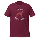 I'm an animalaholic Unisex T-shirt-I love Veterinary
