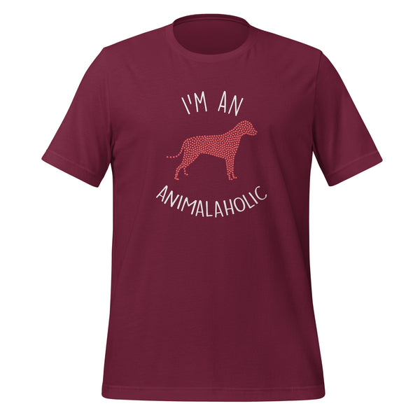 I'm an animalaholic Unisex T-shirt-I love Veterinary