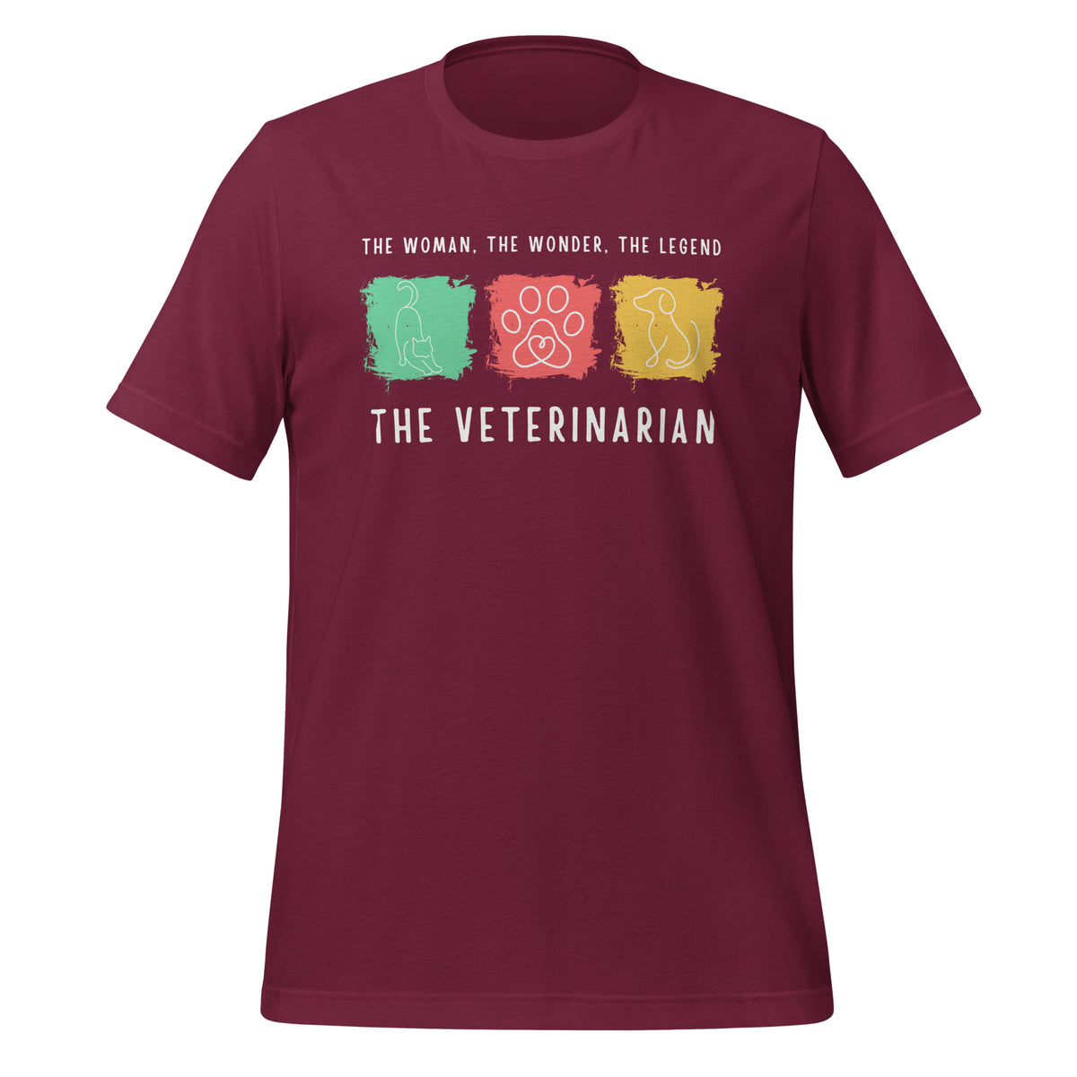 The woman, the wonder, the legend - the Veterinarian Unisex T-shirt-I love Veterinary