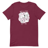 When life sucks pet a dog Unisex T-shirt-I love Veterinary