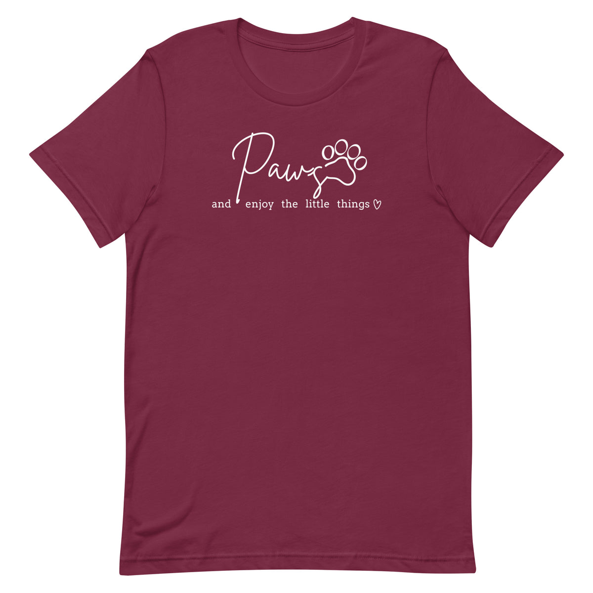 Paws and enjoy the little things Unisex T-shirt-I love Veterinary