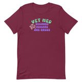 Vet Med because humans are gross Unisex T-shirt-I love Veterinary