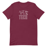 Vet Tech Needle Unisex T-shirt-I love Veterinary