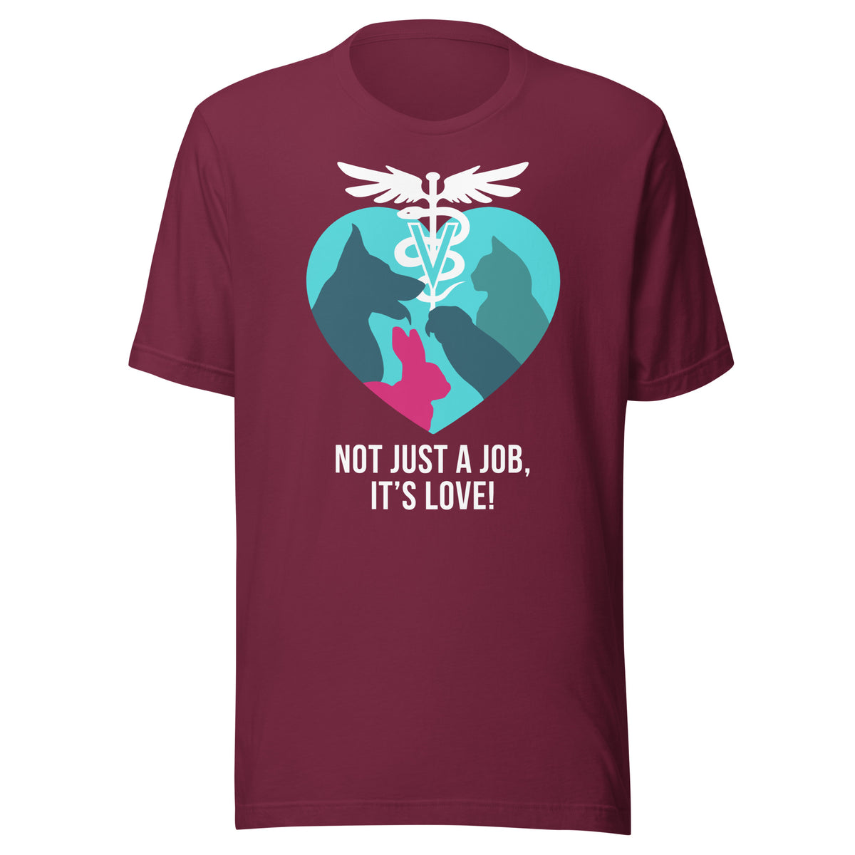 Not just a job, it's love Unisex t-shirt