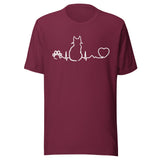 Cat Pulse Unisex T-shirt