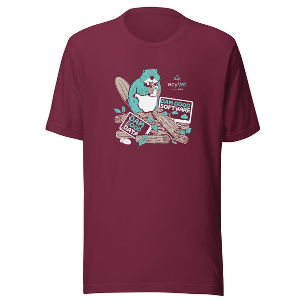 ezyVet Beaver Unisex T-shirt