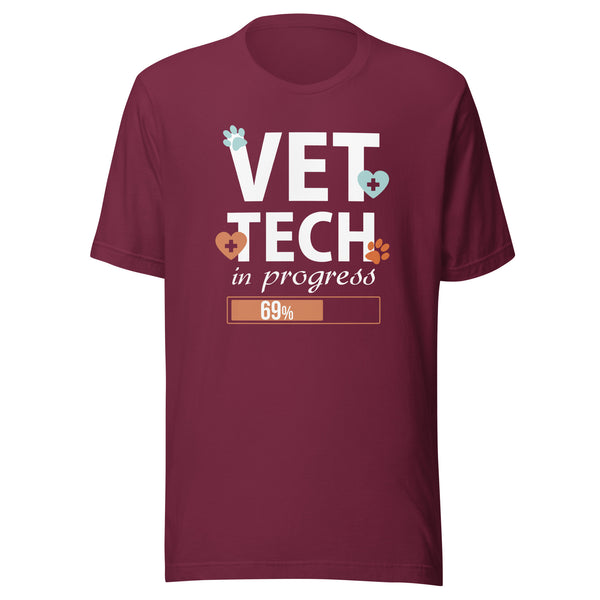 Vet Tech - In Progress Unisex t-shirt