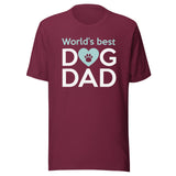 World's best dog dad Unisex T-shirt