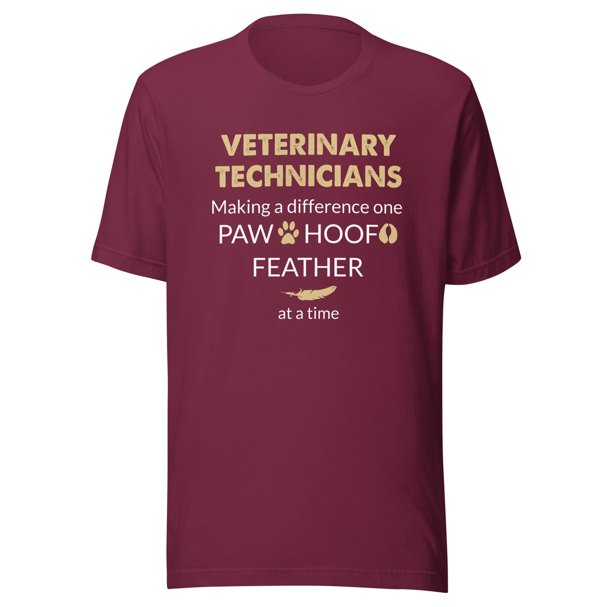 Vet Tech - Making a Difference  Unisex T-shirt