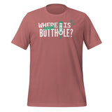 Where is your buthole Unisex t-shirt-Unisex Staple T-Shirt | Bella + Canvas 3001-I love Veterinary