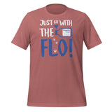 Just go with the Flo! Unisex t-shirt-Unisex T-Shirt | Bella + Canvas 3001-I love Veterinary