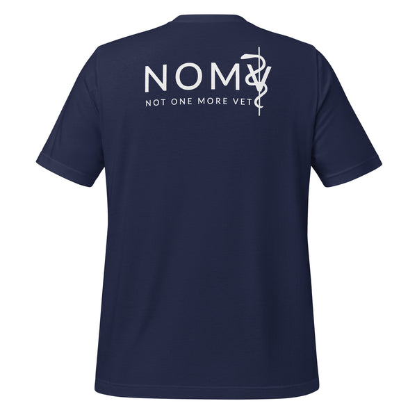 NOMV Cat Pulse Unisex T-Shirt-I love Veterinary