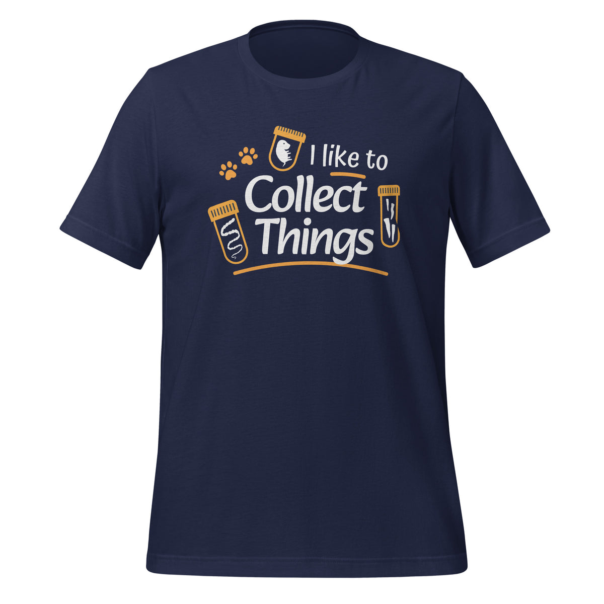 I like to collect things Unisex t-shirt-Unisex T-Shirt | Bella + Canvas 3001-I love Veterinary