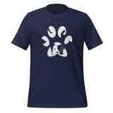Dog Pawprint Unisex T-shirt-I love Veterinary