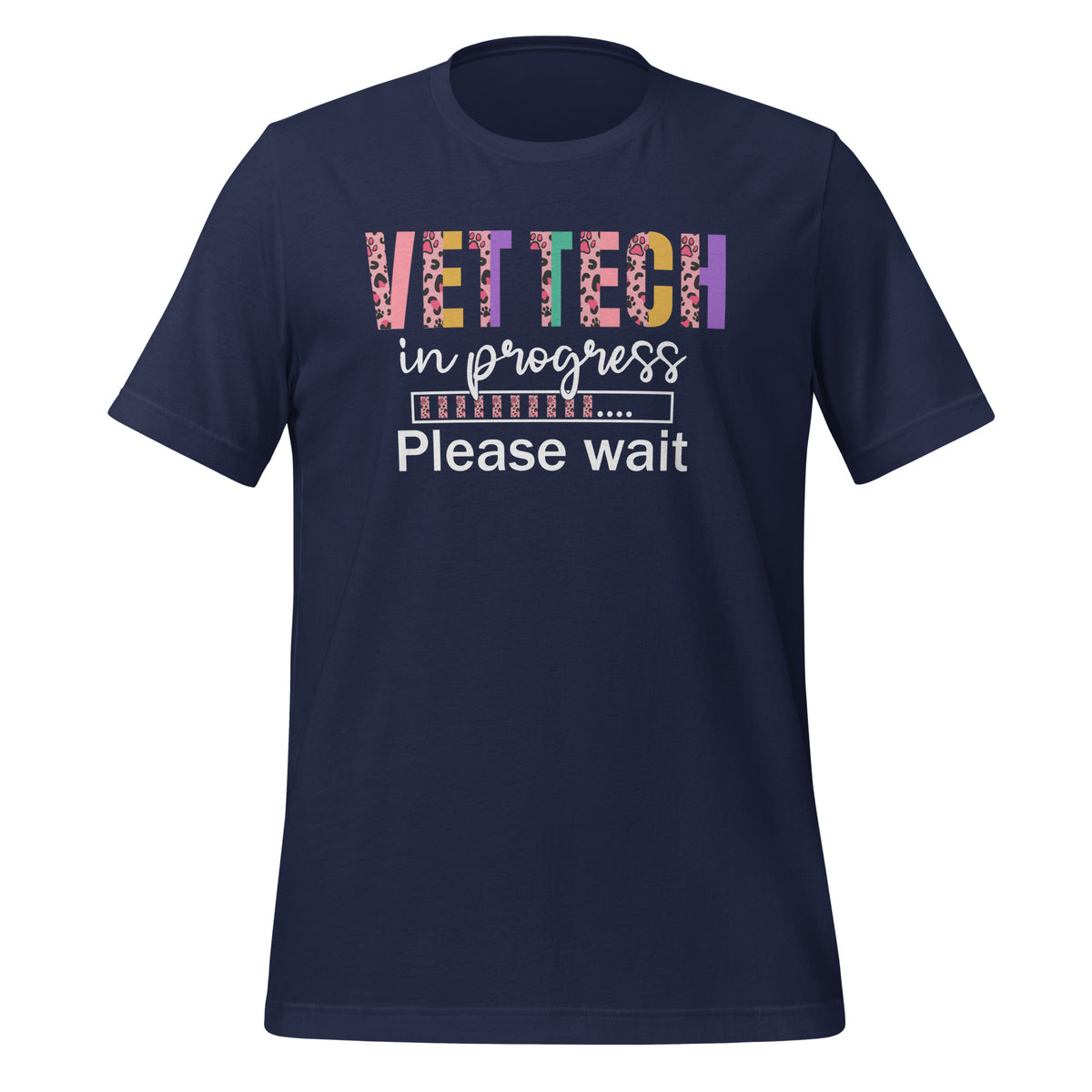 Vet Tech in Progress... Unisex T-shirt-I love Veterinary