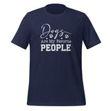 Dogs Are My Favorite People Unisex T-shirt-I love Veterinary