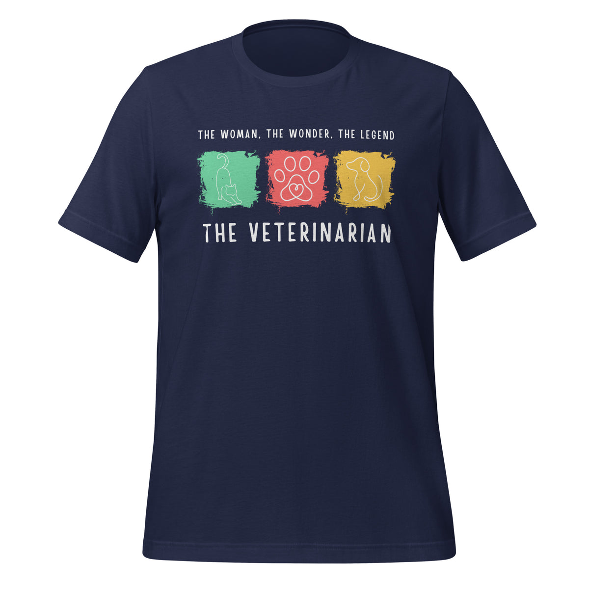 The woman, the wonder, the legend - the Veterinarian Unisex T-shirt-I love Veterinary