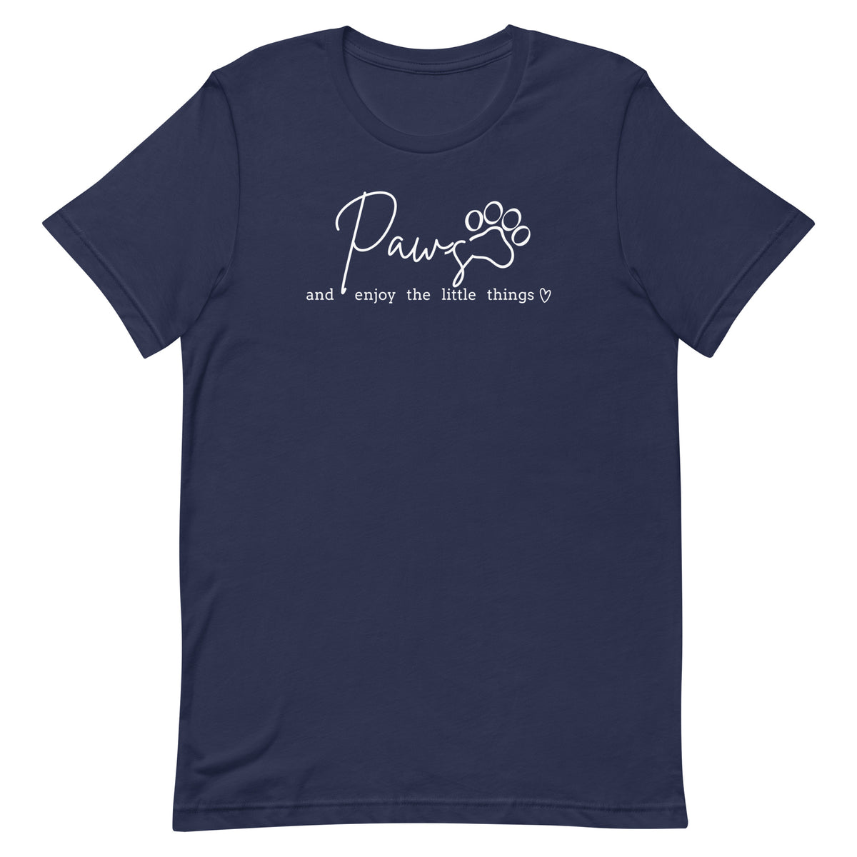Paws and enjoy the little things Unisex T-shirt-I love Veterinary