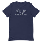 Paws and enjoy the little things Unisex T-shirt-I love Veterinary