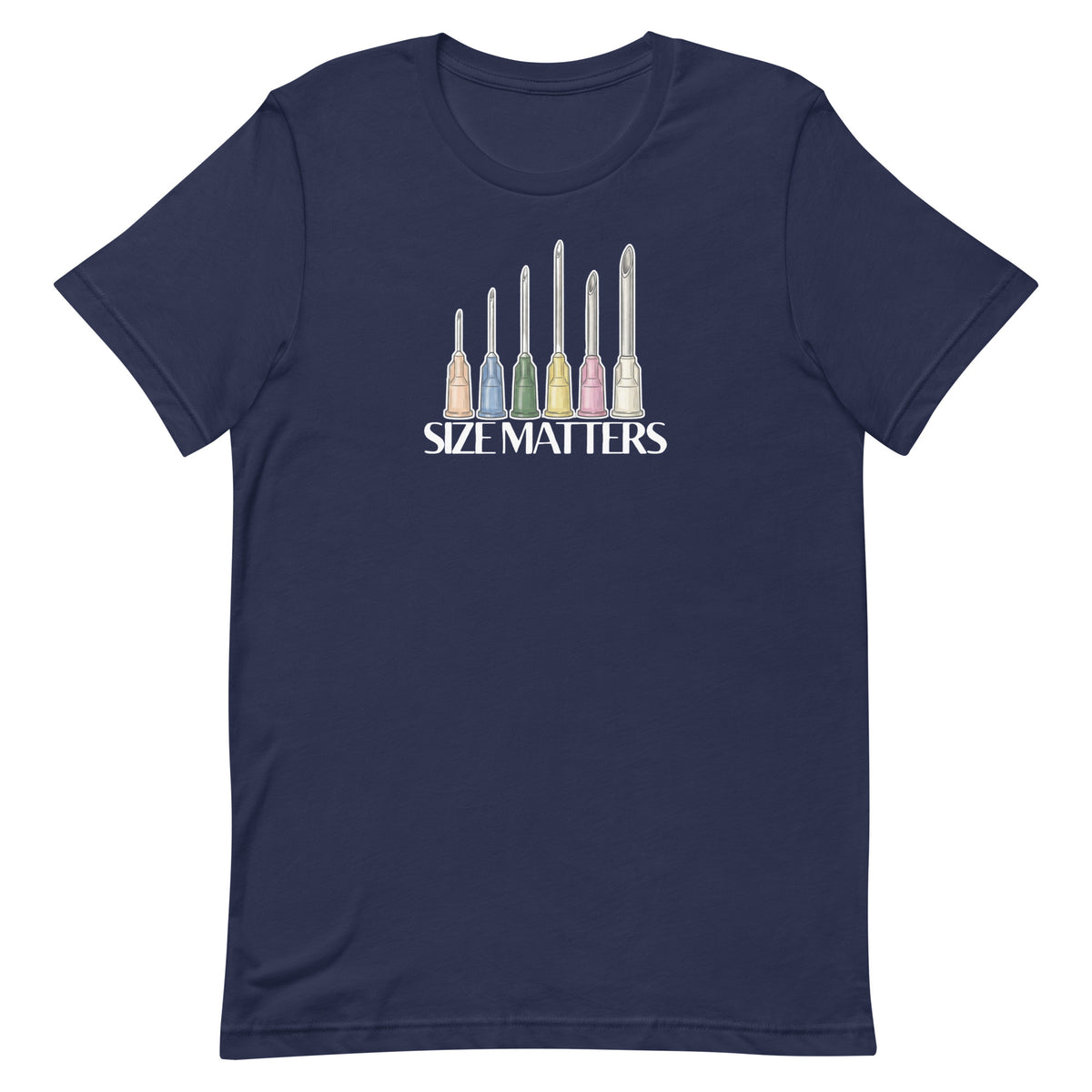 Size matters Unisex T-shirt-I love Veterinary