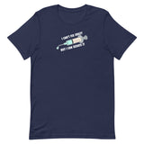 I can't fix crazy but I can sedate it Unisex T-shirt-I love Veterinary