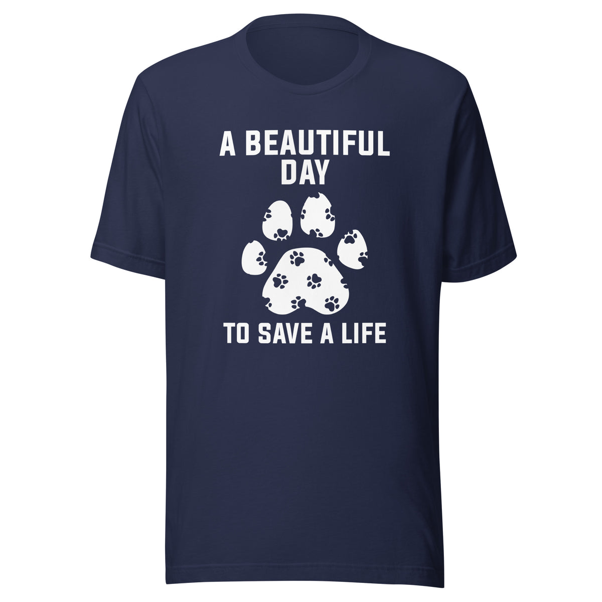 NOMV A beautiful day to save a life Unisex t-shirt