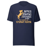50 Shades of Veterinary Medicine Unisex t-shirt