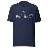 Cat Pulse Unisex T-shirt