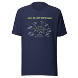 Atlas of a Vet Tech's Brain Unisex T-shirt