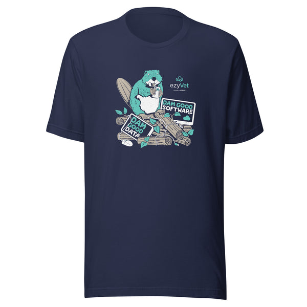 ezyVet Beaver Unisex T-shirt