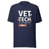 Vet Tech - In Progress Unisex t-shirt